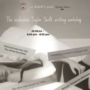 Taylor Swift atelier d'écriture