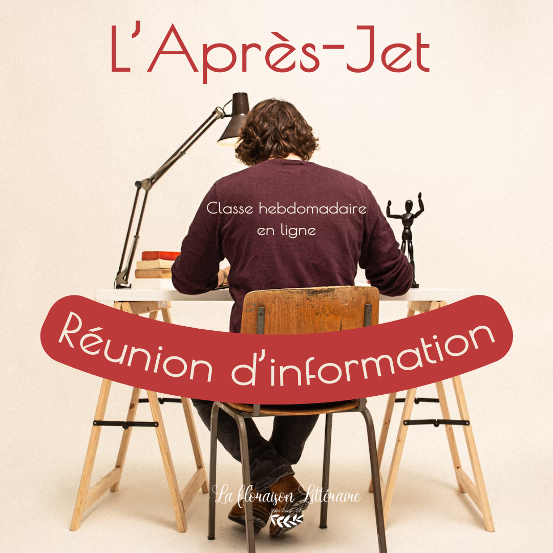 "L'Après-Jet" - Réunion d'information - Inscriptions 2026-2027 - 02.07.26 - Zoom